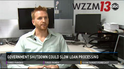 Anthony Bird interviewed on home loans by ABC's WZZM13 News